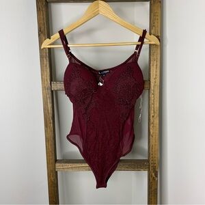Honey Pot Purple Lingerie Bodysuit M
